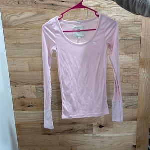 Pink Abercrombie long sleeve